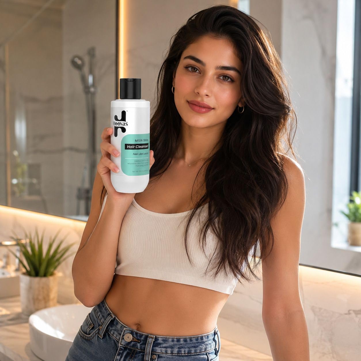 MiSilk Shine Hair Cleanser Pack Of 1 250ml | Daily Nourishing Shampoo-image-24