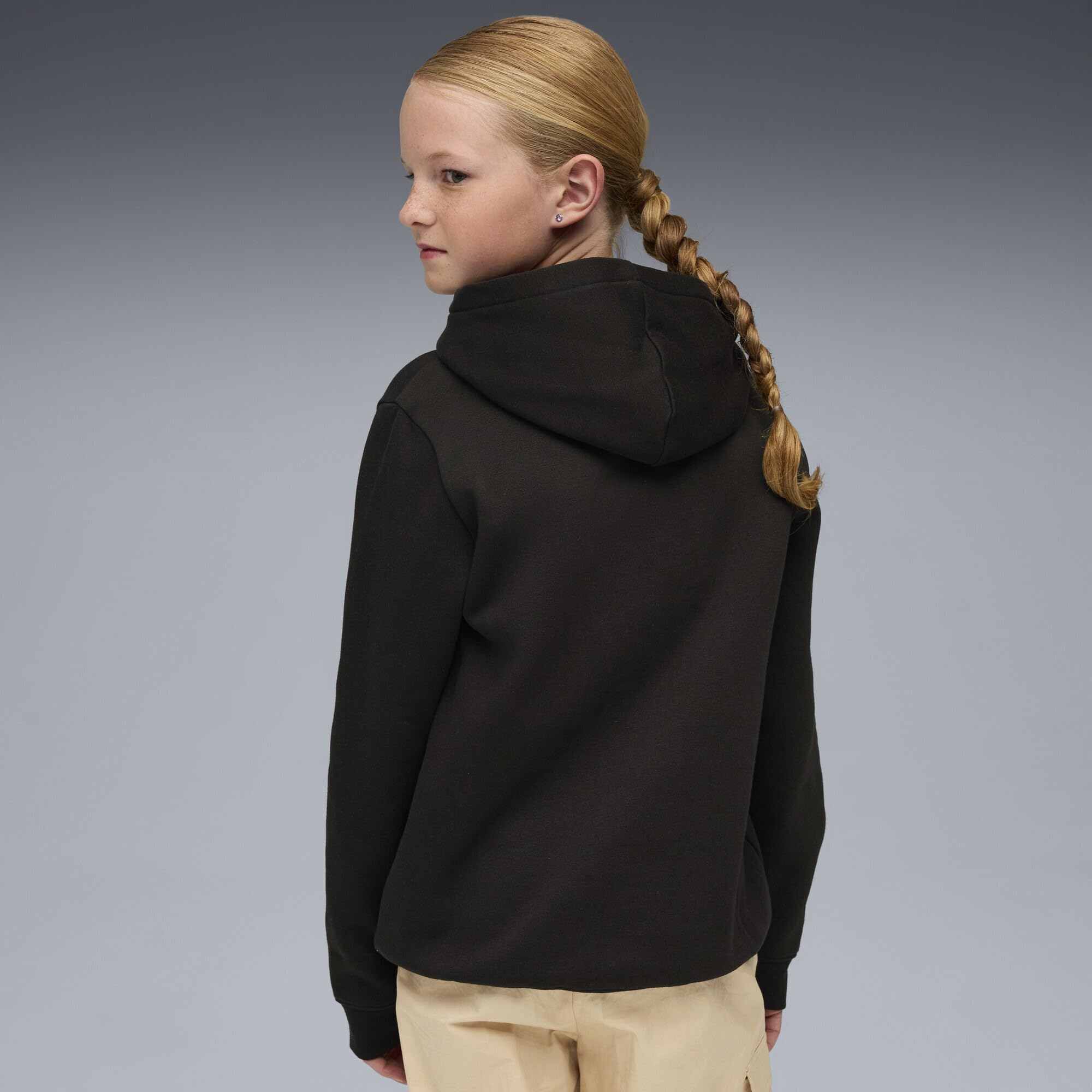 PUMA Mädchen ESS Metallic Hoodie FL G Sweatshirt (1er Pack)