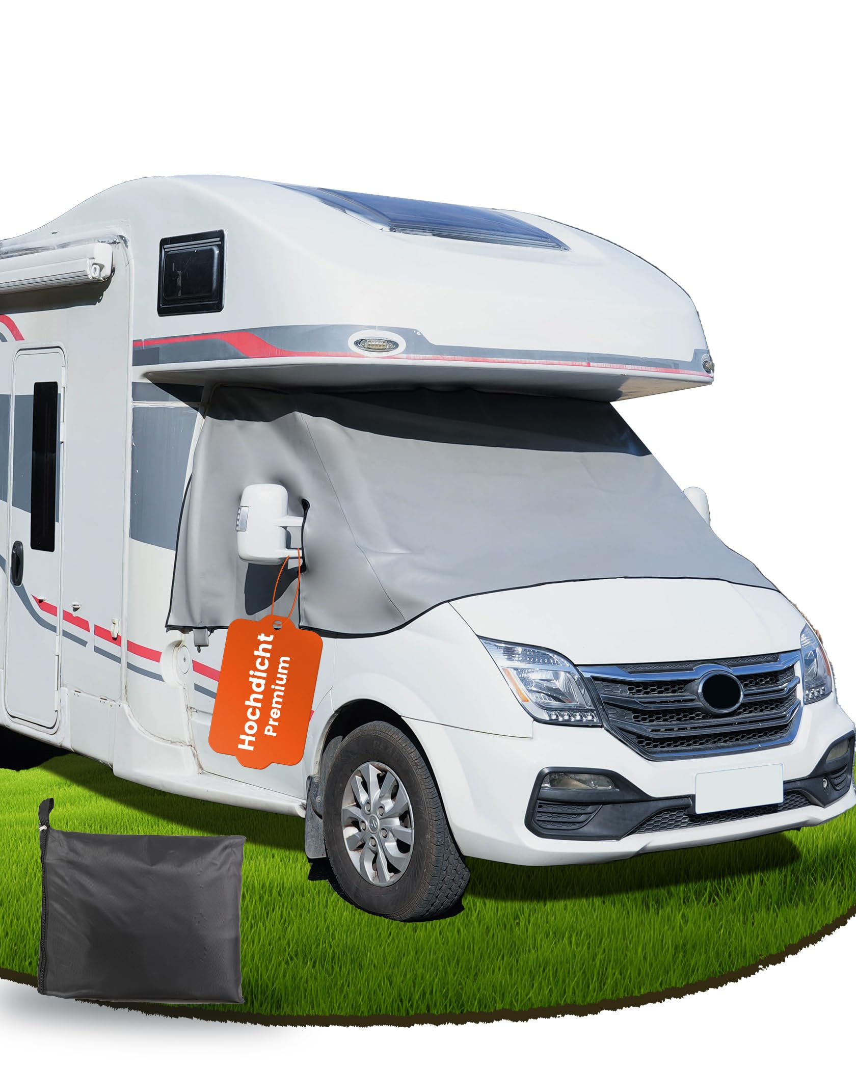 SUPAREE Zonwering voorruit camper voorruitafdekking Ducato frontkap camper voor F-iat Ducato Complete frontbescherming UV-bescherming
