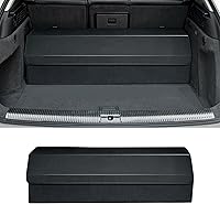 Vista 1 de Trunk Organizer for Toyota RAV4 – Custom Fit Suede Cargo Storage Box, Foldable Multi-Compartment SUV Organizer for Road Trips, Groceries, Sports
