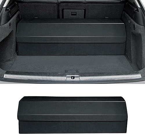 Organizador de maletero de automóvil, contenedor de almacenamiento de carga para vehículo (negro, para Toyota Sienna)