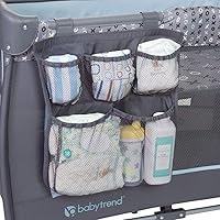 Vista 5 de Baby Trend Trend-E Nursery Center - Corral para niños, color azul claro