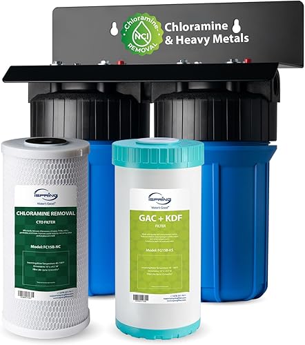 Miniatura 11 de iSpring WGB21B-CPB Sistema de Filtración de Agua para Toda la Casa de 2 Etapas Reduce Arsénico, Cadmio, Mercurio, Sedimentos, Cloro y hasta el 99%
