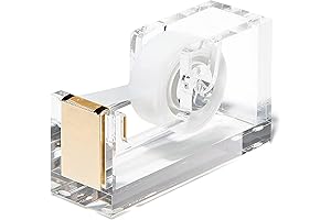 OfficeGoods Modern Acrylic Tape Dispenser: Everything You Need for Effortless Dispensing