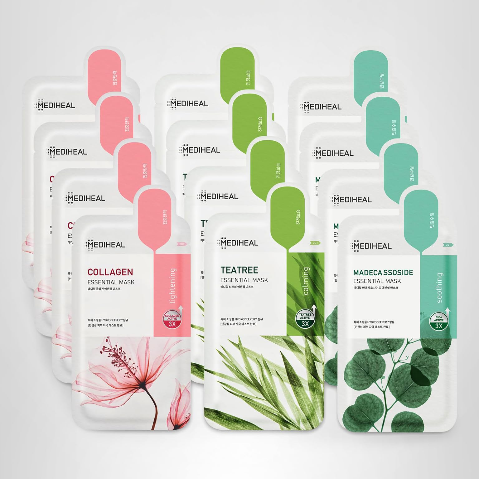 フェイスマスクセット（MEDIHEAL, ANNE, FITOW） Amazon.com : Mediheal Sheet Mask Essential HERO 12 Pack (Collagen