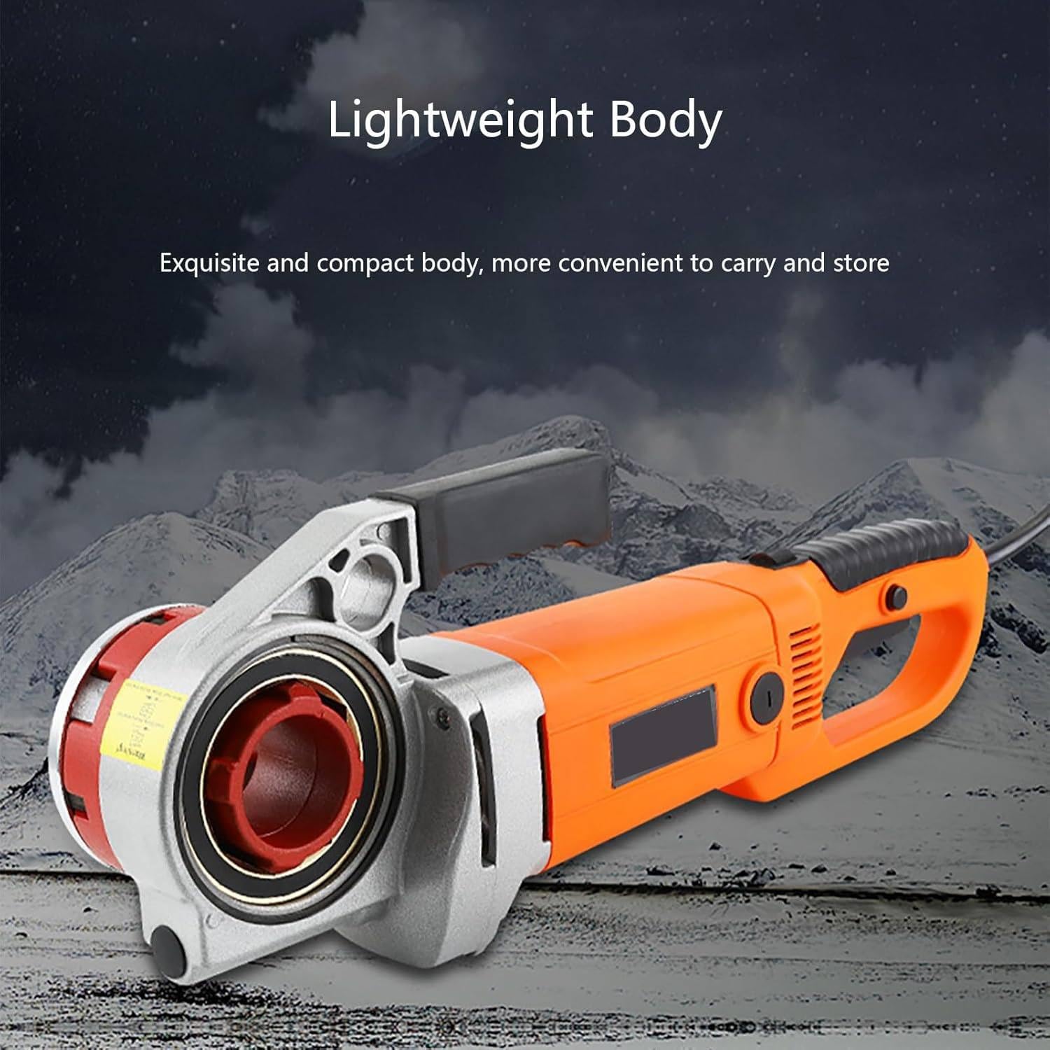 Roscadora de Tubos EléCtrica de 2300 W con Motor de Cobre, PortáTil, con 6 Matrices de 1/2" a 2" y Estuche de Transporte de 6 Cabezales, para Roscar TuberíA Galvanizada