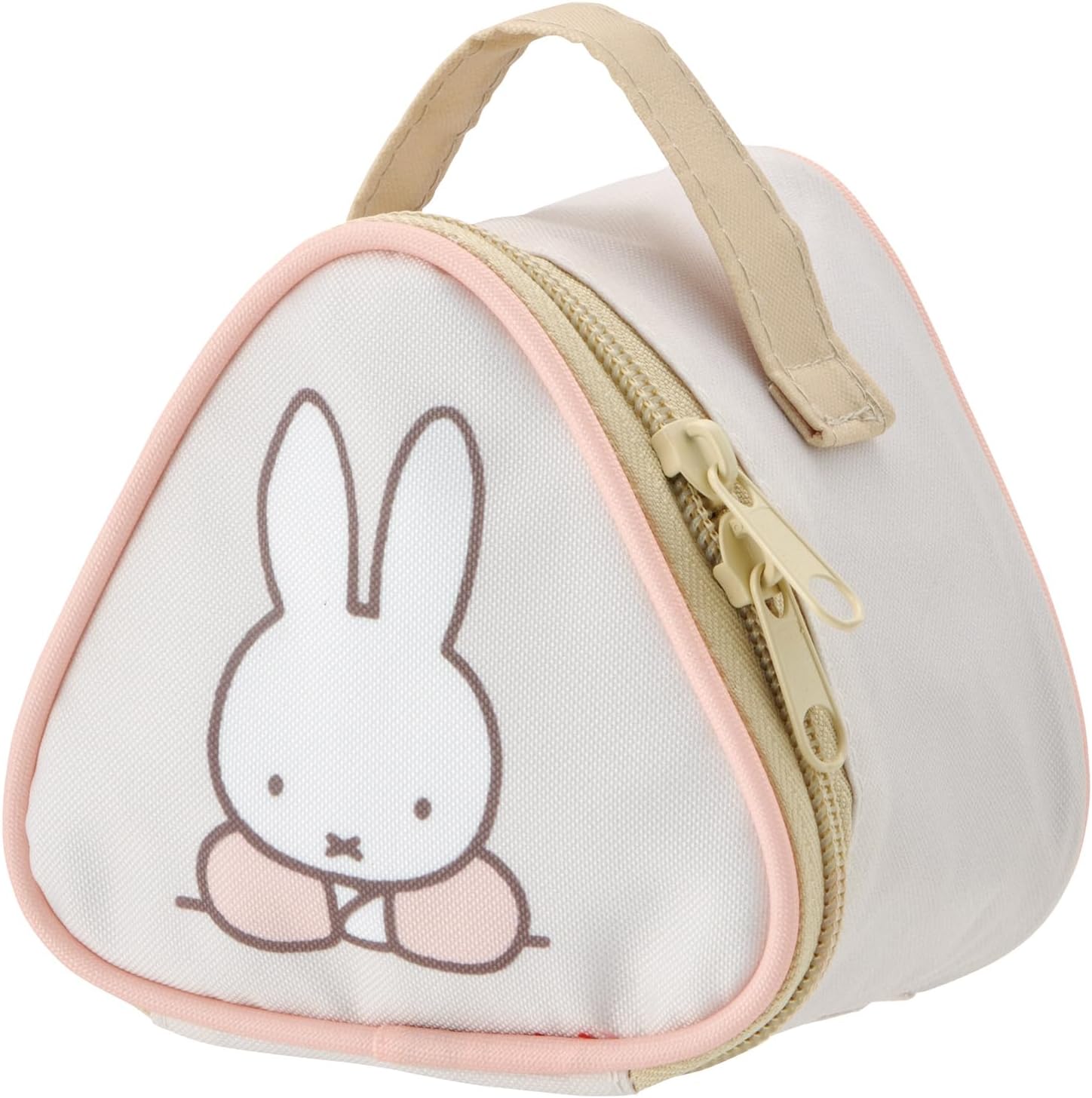 Skater KONC268250 Insulated Rice Ball Lunch Bag, Miffy