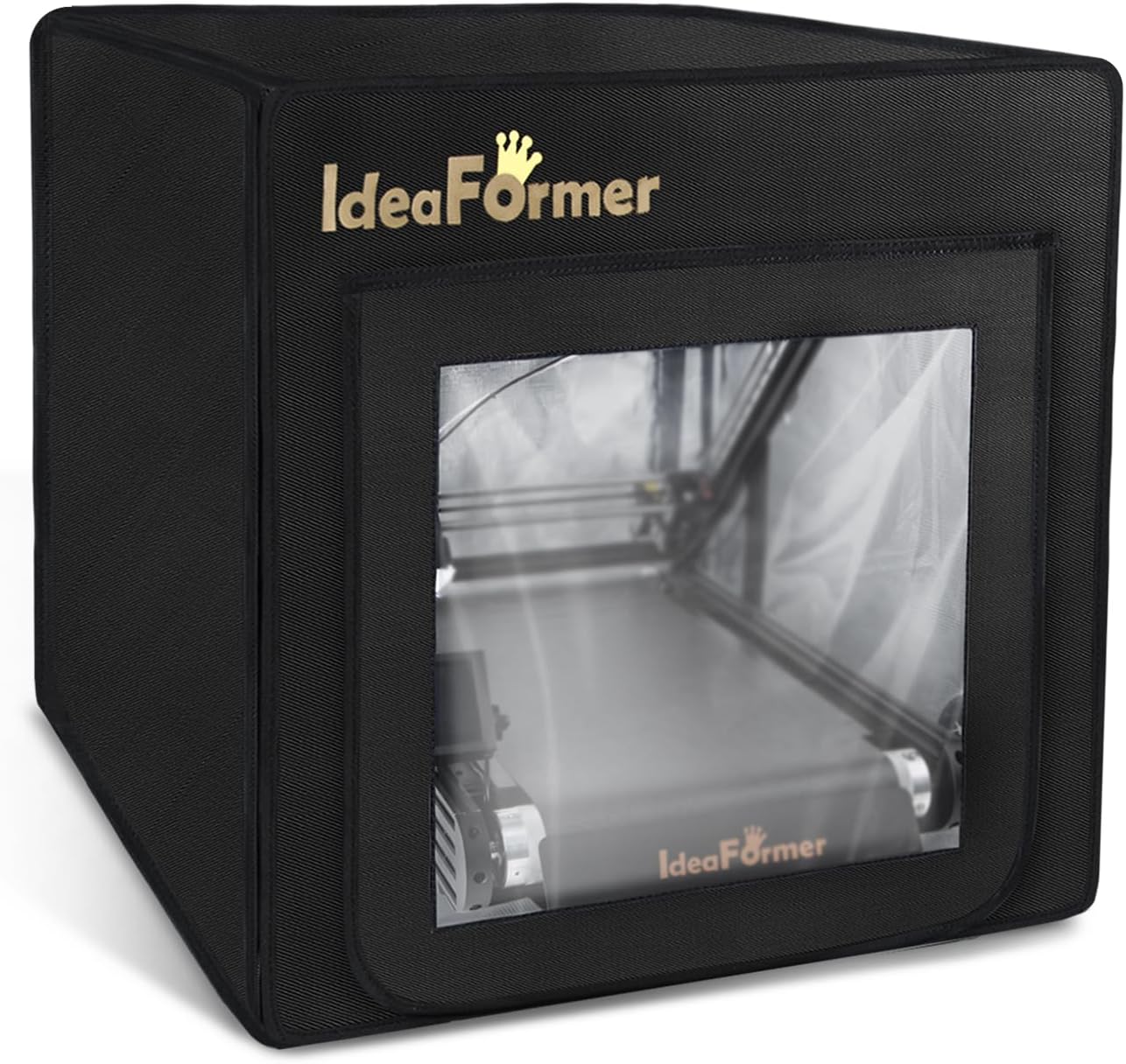 IdeaFormer-3D Conveyor Belt Printer Enclosure for IR3 V2, Large Size Belt Printer Enclosure, Fireproof Waterproof Dustproof Noise Reduction Constant Temperature 3D Printer Cover, 550x170x575mm