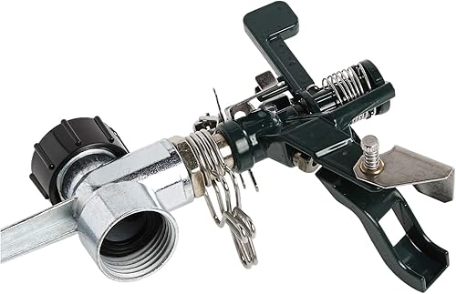 Miniatura 4 de Orbit Paquete de 3 cabezales de aspersor de impacto de metal en la base de picos