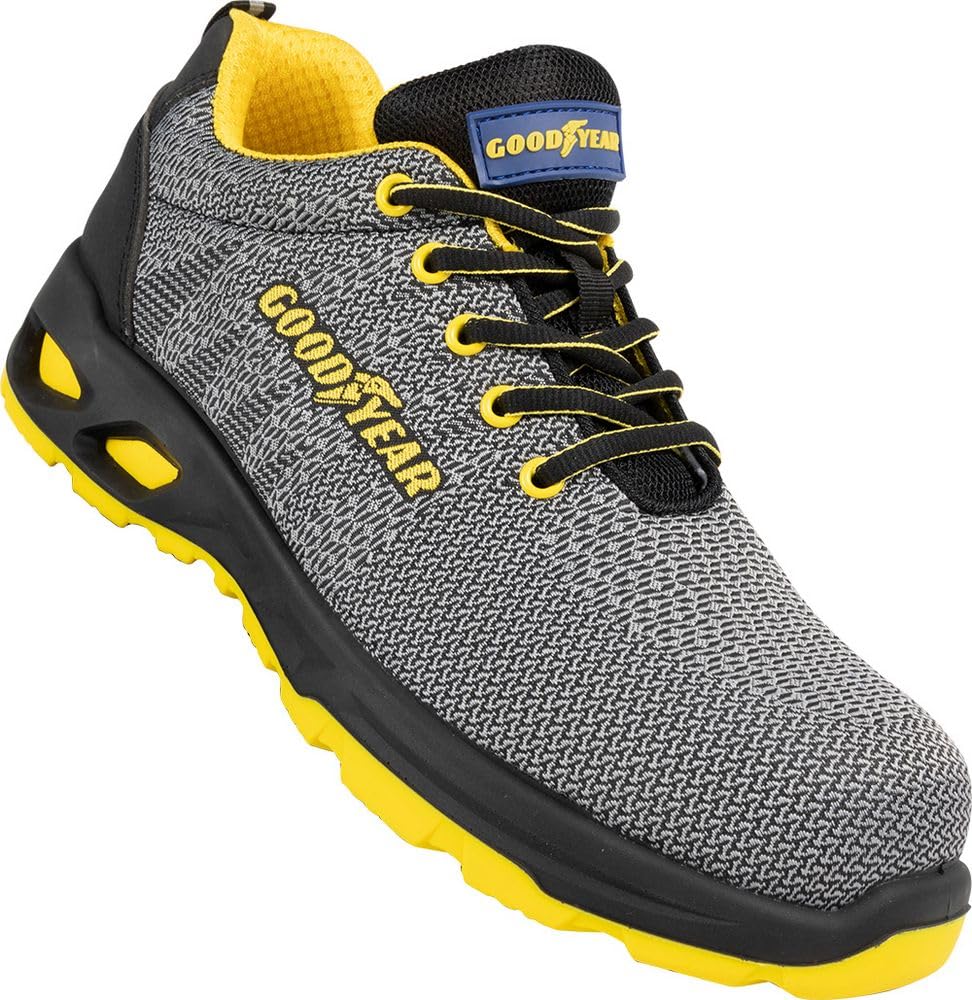 Goodyear Chaussures de sécurité sans métal SP1 en Tissu Gris Taille 42