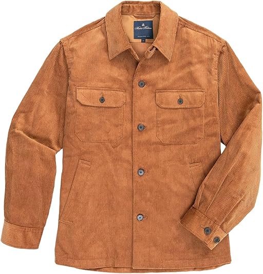 Cotton Corduroy CPO Shirt: Camel 330001654