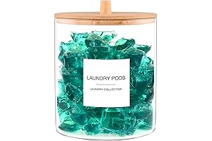Laundry Pods Container | Glass Jars for Laundry Room Organization