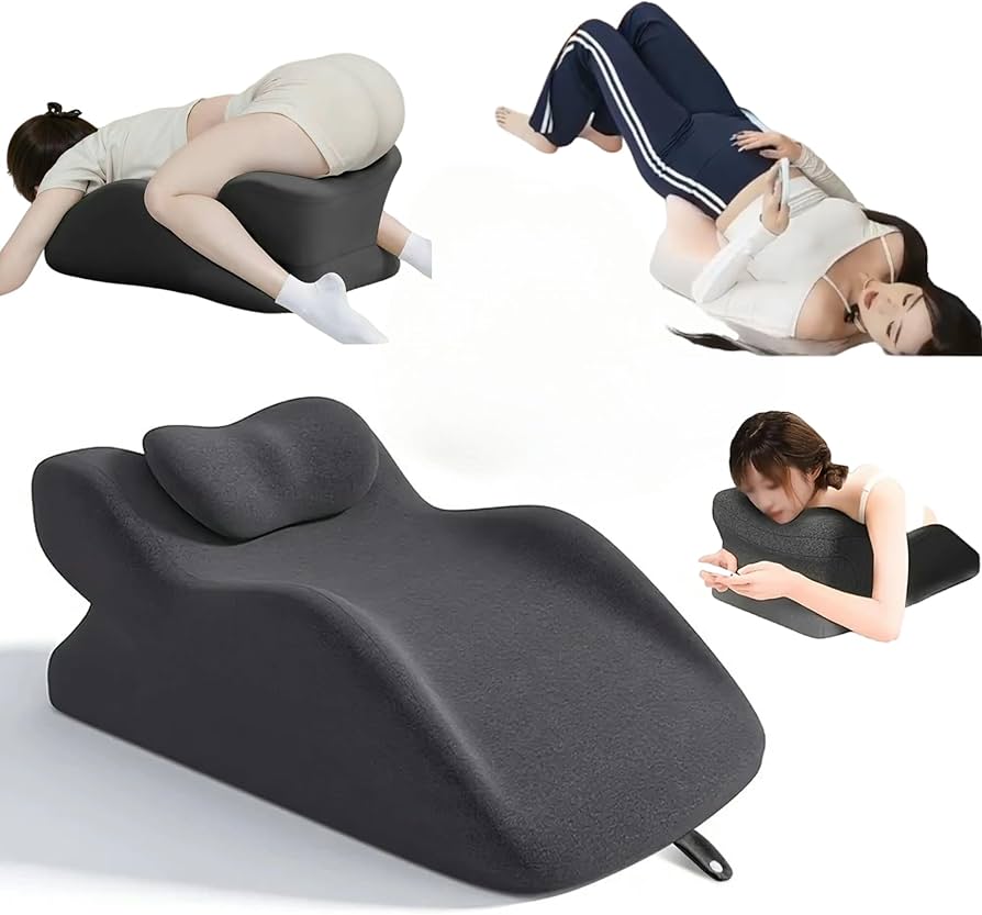 Amazon｜うつ伏せ枕 多機能 クッション スマホ うつ伏せ寝 枕 人間工学