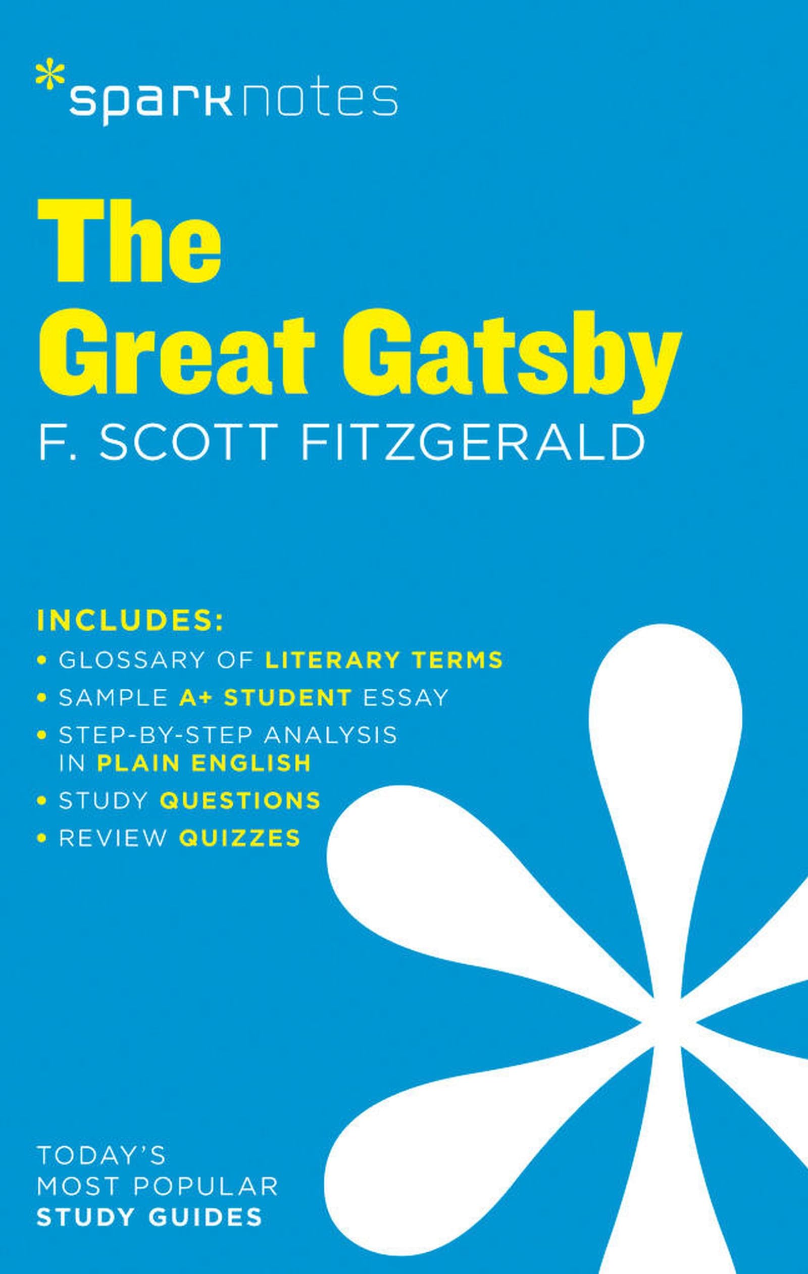 Great Gatsby SparkNotes Literature Guide: Volume 30