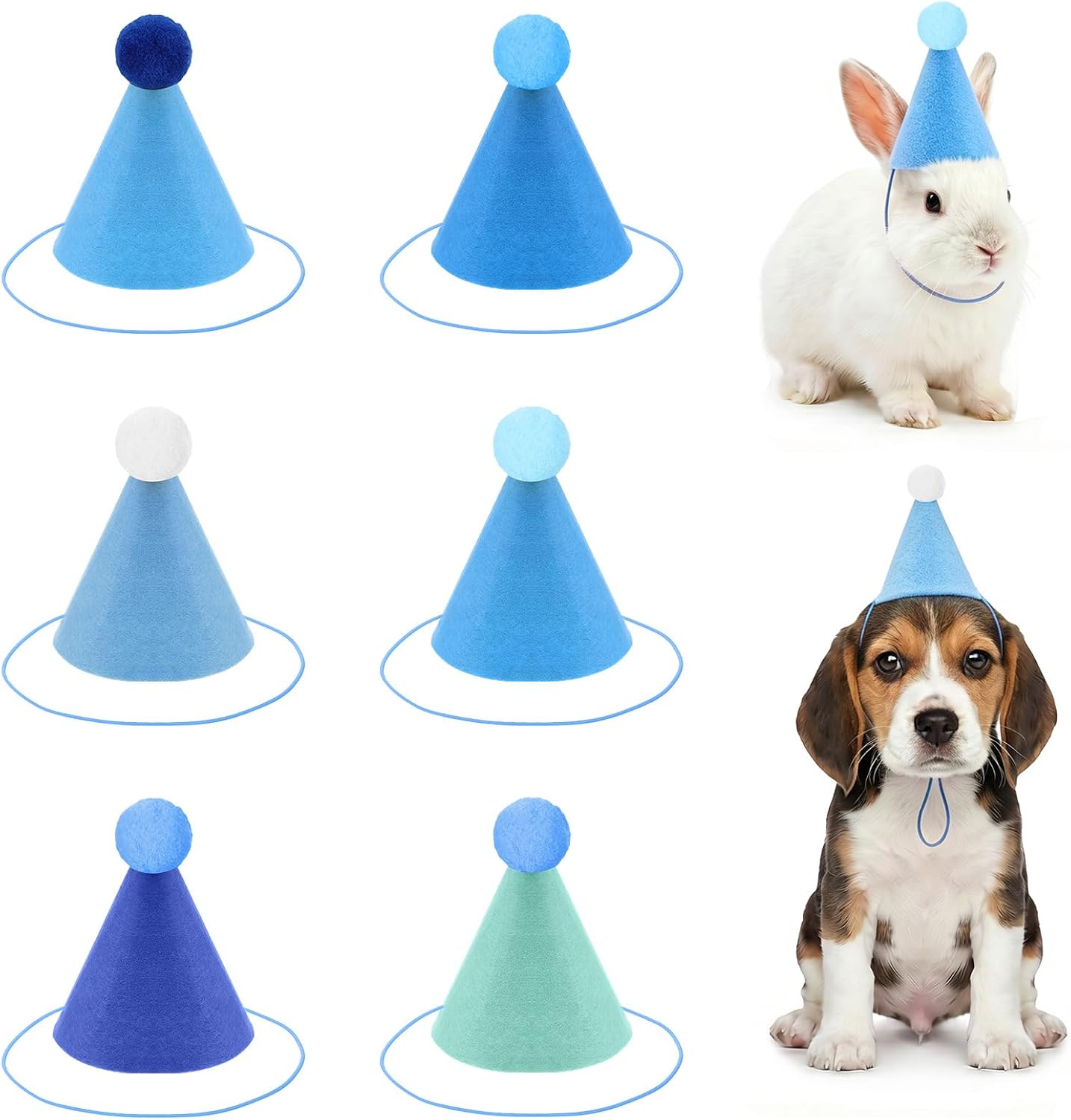 Stuffed Animal Birthday Hats Mini Party Hats for Stuffed Animals