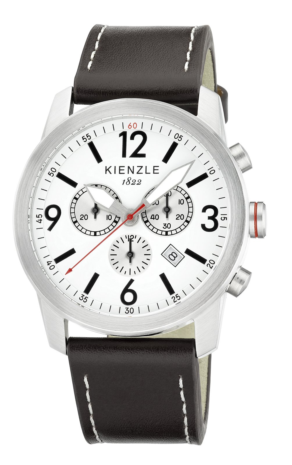 Kienzle K3091012021-00320 - Reloj analógico de Cuarzo para Hombre con Correa de Piel, Color marrón