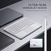 Wireless Bluetooth Keyboard,Smart Wireless Keyboard with Touchpad 7 Colors Backlit Compatible with Windows/Android/iOS, Stable Connection Wireless Mini Keyboard for iPhone,Smartphone,Laptop,Tablet