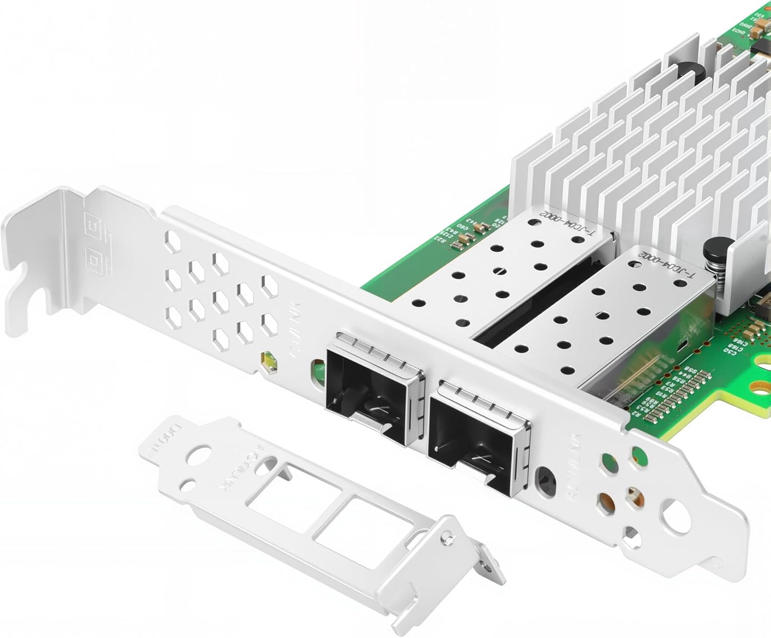 Vogzone 10GbE NIC Card for Mellanox MCX312B-XCCT, PCIe 3.0 x8 10Gb Ethernet NIC with Mellanox ConnectX-3 Chipset, Dual SFP+ Network Card