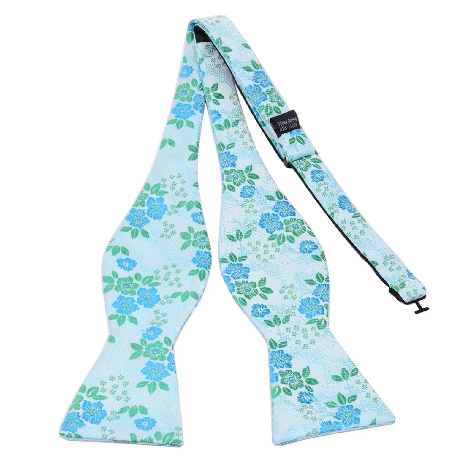 Florale Fliege for Selbstbinden, Herren-Fliege aus Seide, modisch, rot, blau, grün, for Herren, Hochzeitsaccessoires