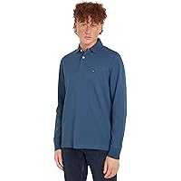 Tommy Hilfiger Maglietta Polo Uomo Maniche Lunghe Regular Basic