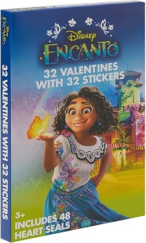 Disney Encanto 32 - San Valentín con calcomanías