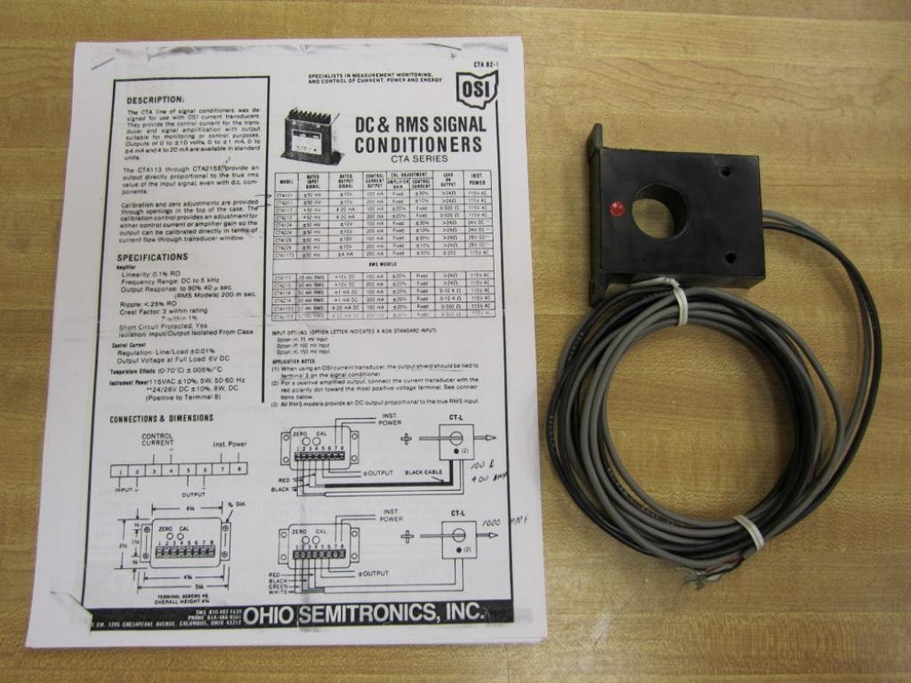 CT100MF Current Transducer