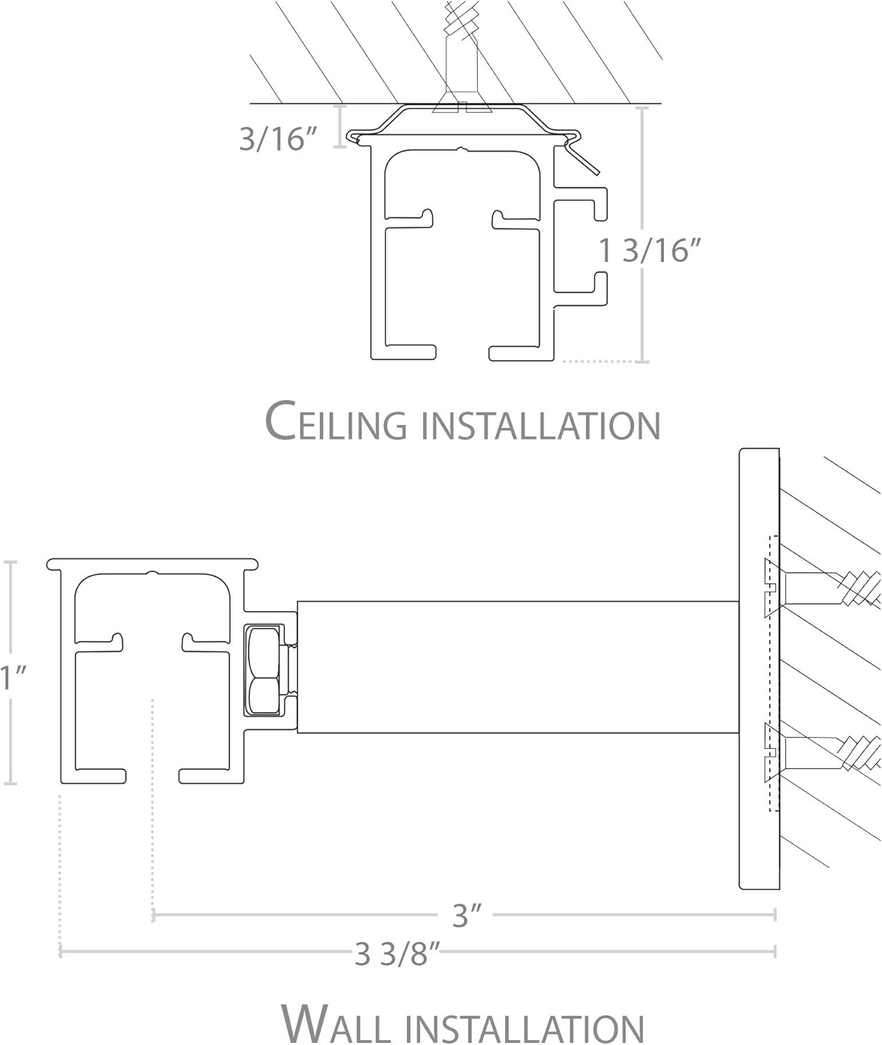 Nexgen Single Traverse Window Curtain Rod Set with Endcap, 84 Inch, Bronze
