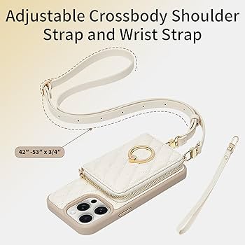 Slim Wrap Case Stand ＆ Ring (Vanilla) Amazon.com: Coach Signature Canvas Slim Wrap iPhone 15 Pro