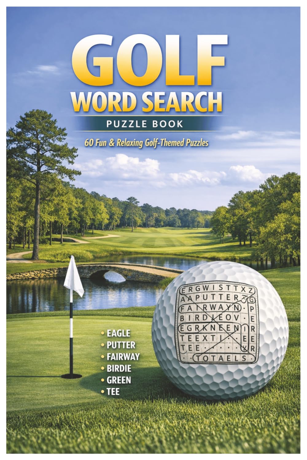 Golf Word Search Puzzle Book