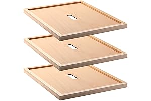DoubleFill 3 Pcs Beehive Inner Cover for 10 Frame Bee Box Cover