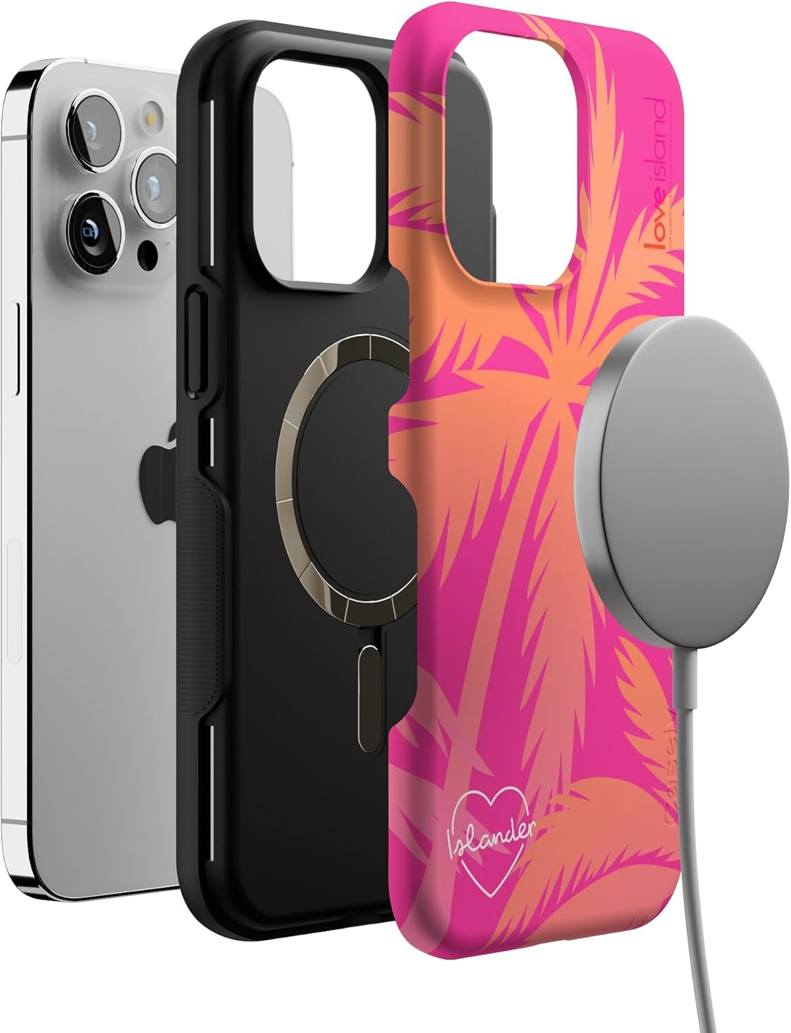 Casely iPhone 14 Pro Max Case | Islander | Love Island | Bold Protective Design | Compatible with MagSafe
