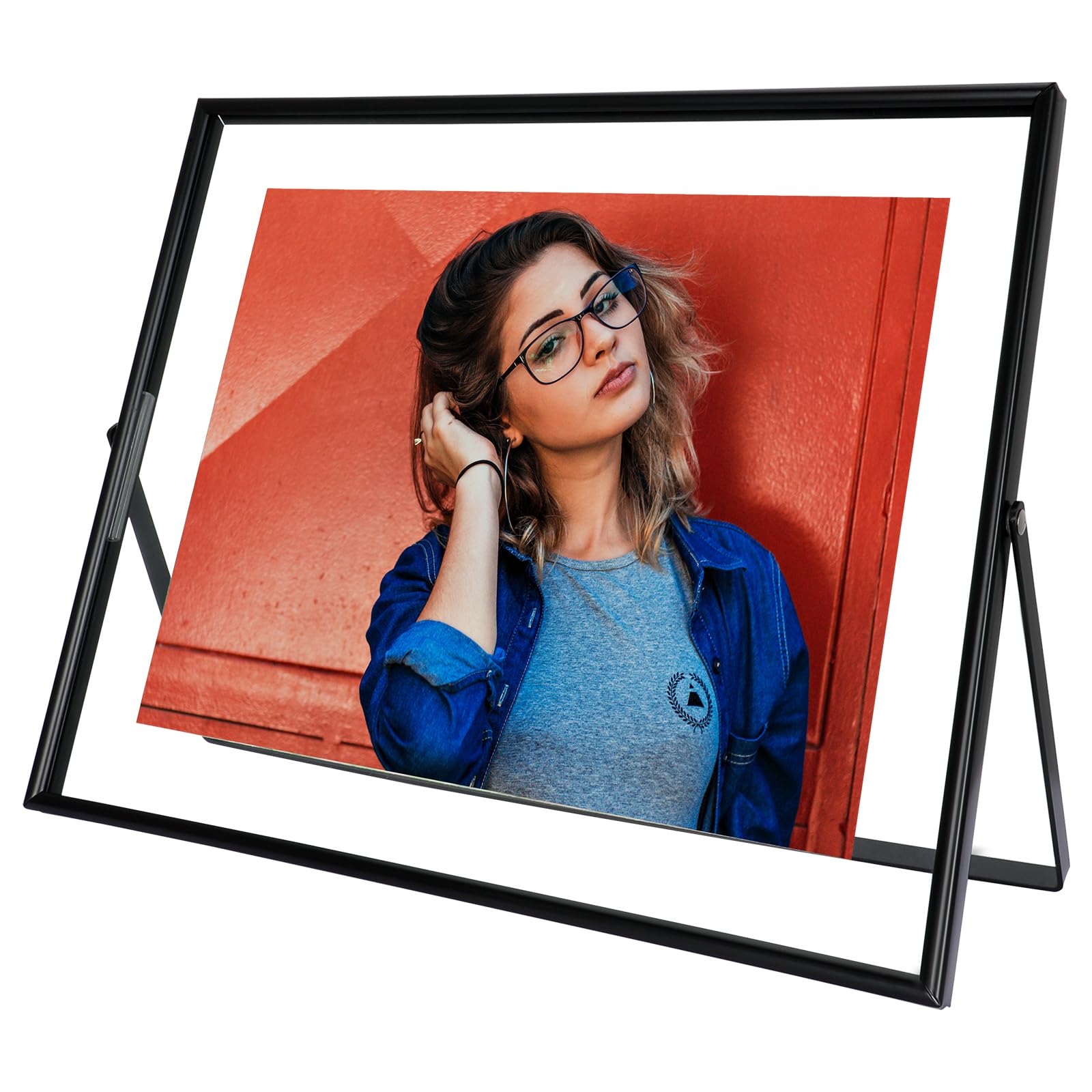 AhaGo Black Floating Frame