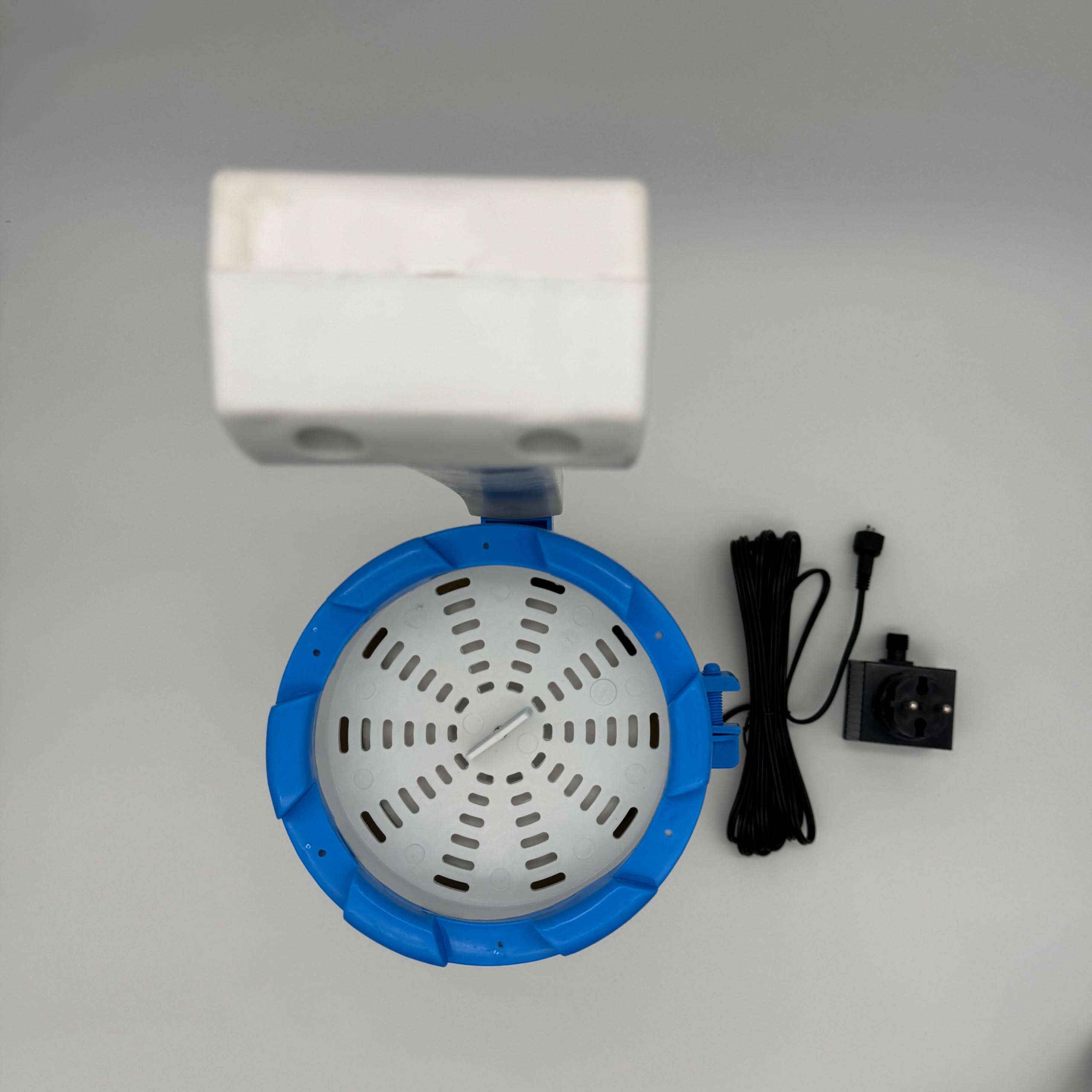 HAF Azuro Filtre de skimmer 2000 12 V | Skimmer de piscine avec filtre à cartouche 2 m³/h | Skimmer encastrable pour piscine paroi intérieure | Aspirateur de surface pour piscines à parois en acier et