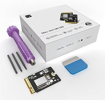 Amazon.com: NURUBRM 2025 M4 Mac mini 1TB SSD Replacement Upgrade