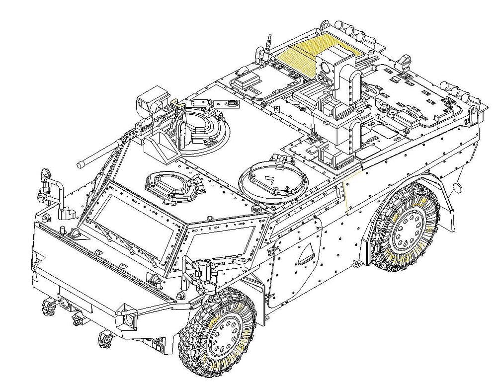 TRU07401 - Trumpeter 1:72 - German Fennek LGS - Dutch Version