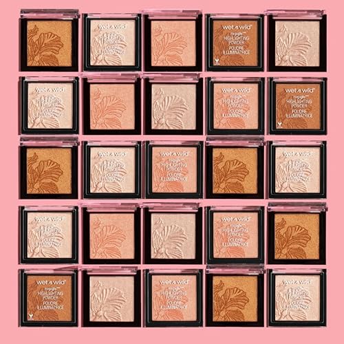 Miniatura 7 de wet n wild MegaGlo - Polvo resaltador, maquillaje iluminador, brillo brillante, tiempo de floración de oro rosa rosa
