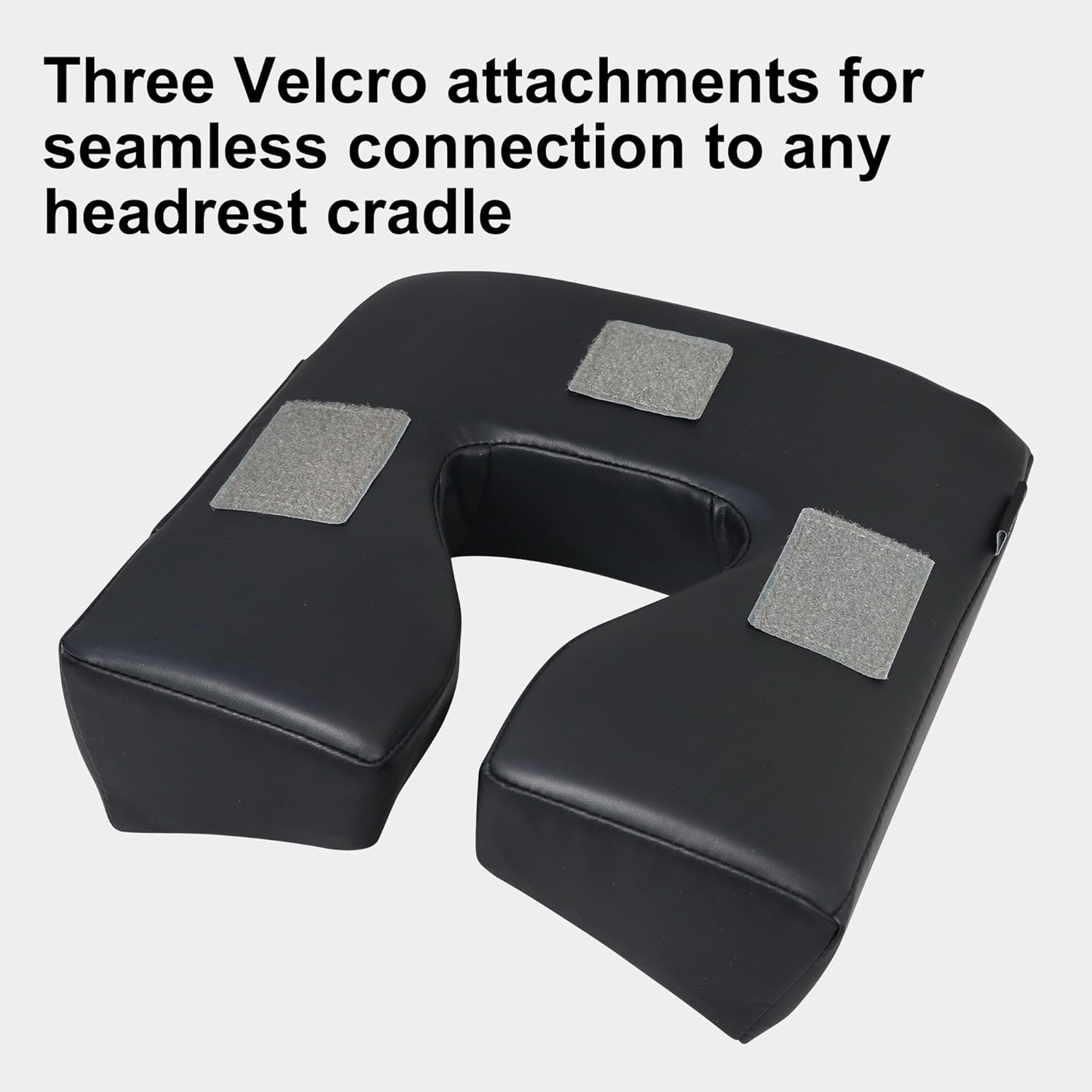 Master Music Patented ErgonomicDream High Fidelity Music Sound Face Down Cradle Cushion Pillow- Bluetooth Massage Pillow-Music Headrest Cushion Pad Musical Neck Support for Massage Tables Bed. (Black)