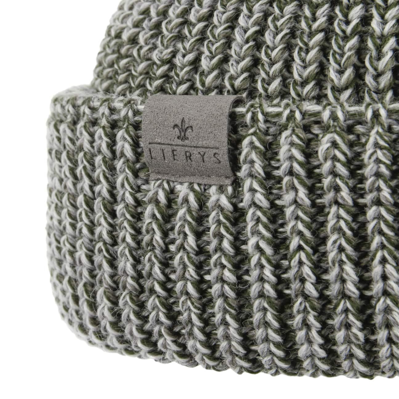 Lierys Bonnet Docker GOTS Merinos Chine Multicolore Fabrique en Allemagne Homme Automne Hiver