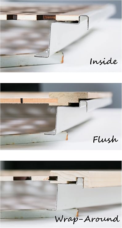 Stellar Air Wood Decorative Return Air Grille, Heavy Duty Decorative Wall Grille for Home, Walls, and Ceilings Vents (not for Floor use) Easily Installation, Style Gemstone, (10 x 20),Flush