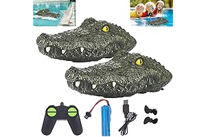 Remote Control Crocodile Head for Water,Alligator Head Remote Control,Alligator Prank Head Remote...