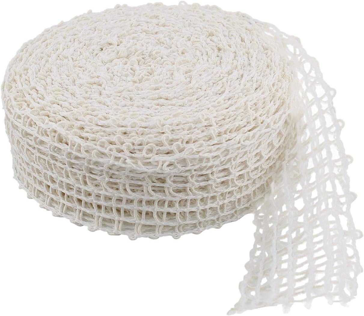 Rural365 Meat Netting Roll, Size 16 - Ham Sock Elastic Netting Meat Butcher Twine Net Meat Netting Roll Meat, 50ft Roll
