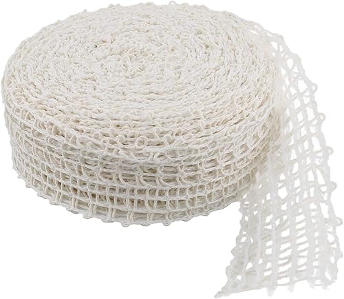 Rural365 Red de carne, talla 12, red elástica para calcetines de jamón, rollo de 50 pies