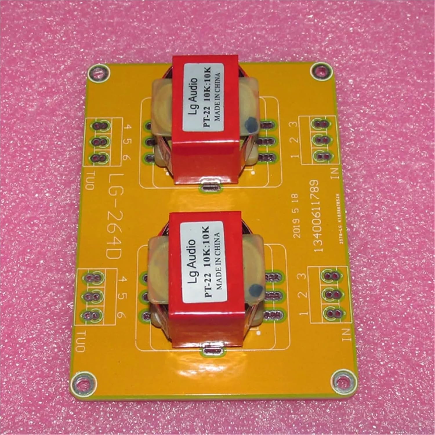 Vinyl Audio System use 1: 10/15 Audio Transformer，Single Crystal Copper 5N Silver-Plated enameled Wire Winding(4N Oxygen Copper)