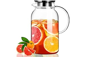 PARACITY Glass Pitcher with Lid: The Ultimate Hydration Companion