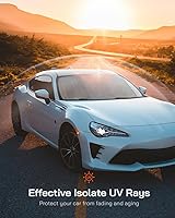 Vista 5 de Combo de parasol para parabrisas y portón trasero para Chevy Silverado 2500/3500 HD 2019-2025 Crew Cab (puerta trasera no abierta), reversible