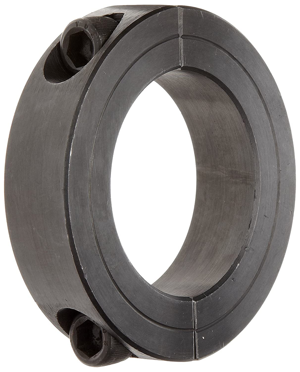 Climax Metal 2C-187 Two-Piece Clamping Collar, Black Oxide Plating, Steel, 1-7/8