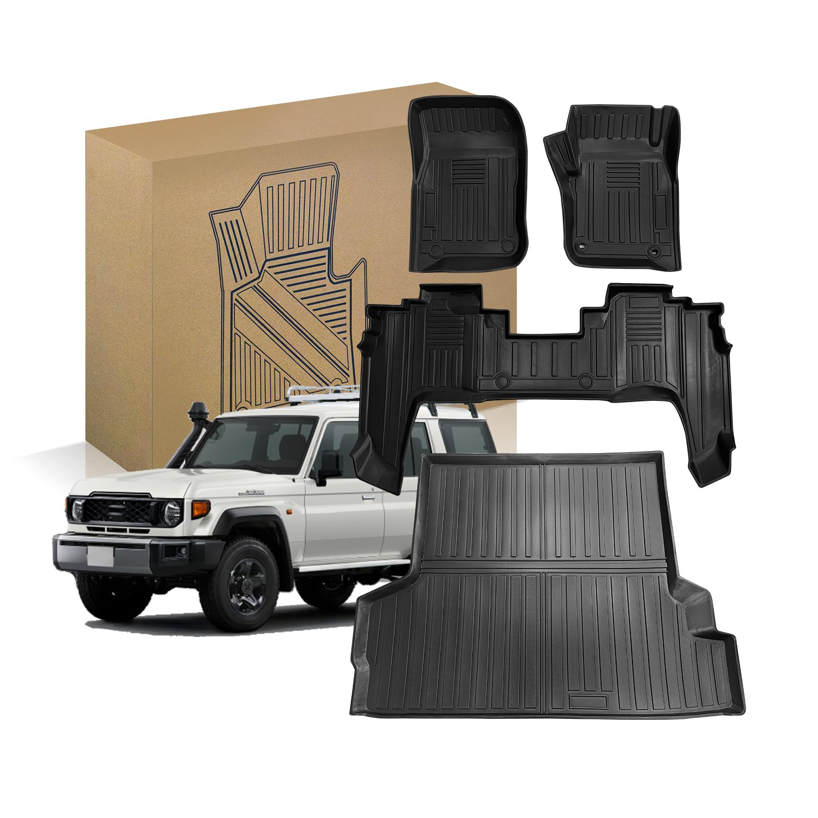 Amazon | BIGKON 適合対応トヨタ ランドクルーザー70系専用 GDJ76W 