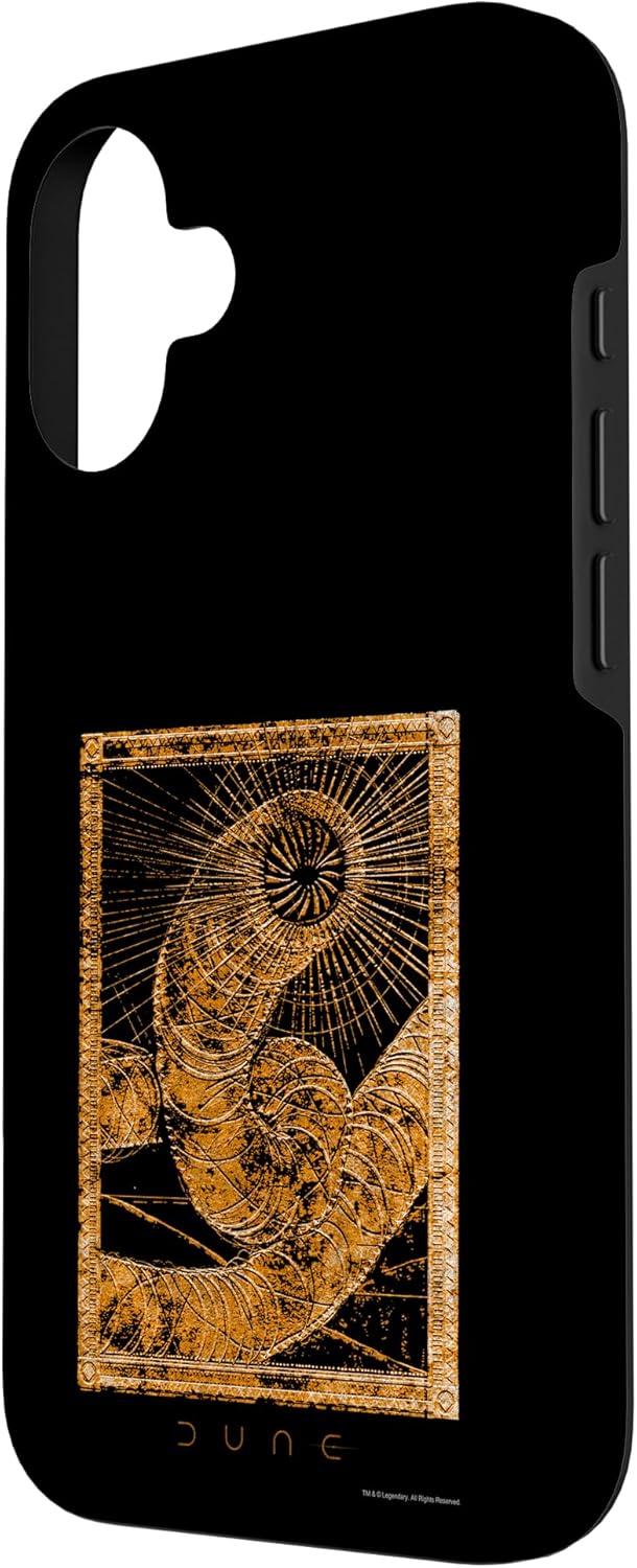 Dune - Golden Sandworm Case for iPhone 16