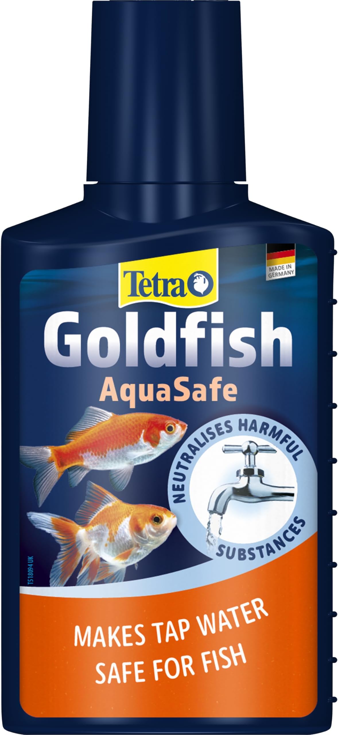 Tetra Goldfish AquaSafe to Turn Tap Water into Safe and Healthy Water for Goldfish, 100 ml
