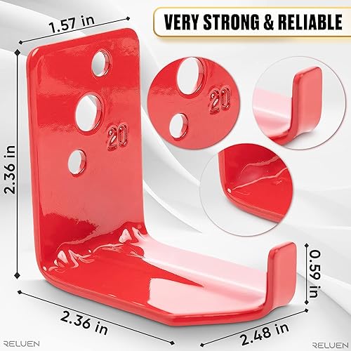 Miniatura 2 de Soporte de pared para extintor de incendios, soporte de pared para extintor de incendios, soporte de montaje y soportes para extintor de incendios,